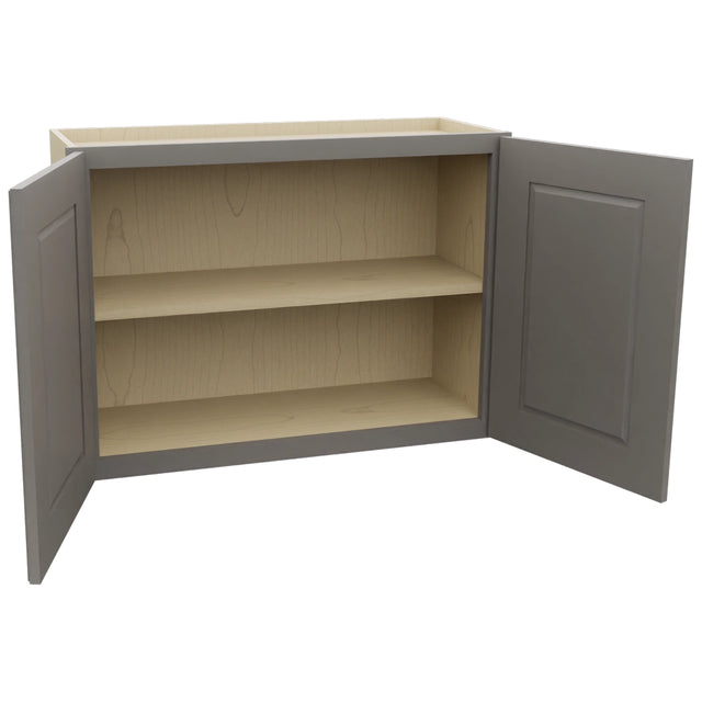 Fabuwood Fusion Stone W3324 Wall Standard Cabinet, Open View