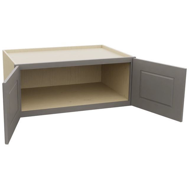 Fabuwood Fusion Stone W361524 Wall Deep Cabinet, Open View