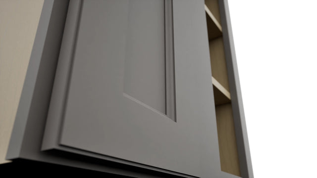 Fabuwood Fusion Stone WBC2430 Wall Corner Blind Cabinet, Detail View