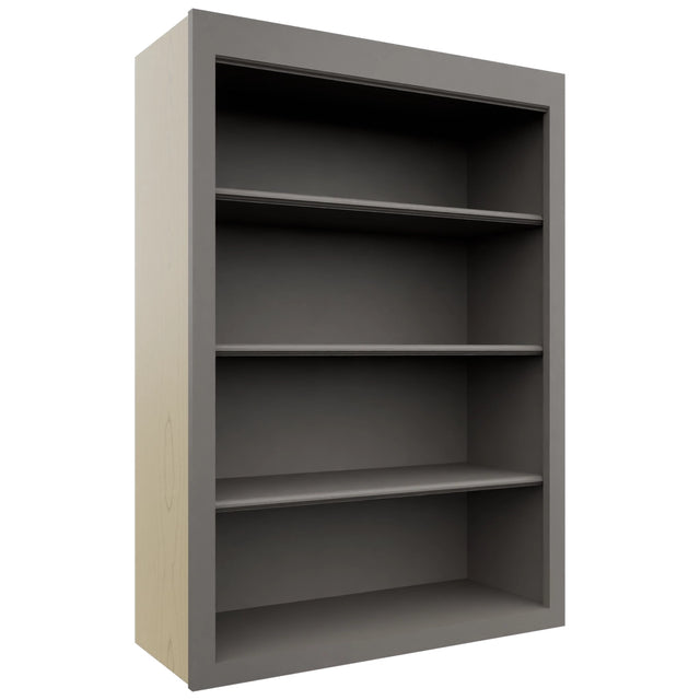 Fabuwood Fusion Stone WOS3042 Wall Open Shelf, Front View