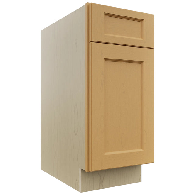 Fabuwood Fusion Timber B15 Base Standard Cabinet, Front View