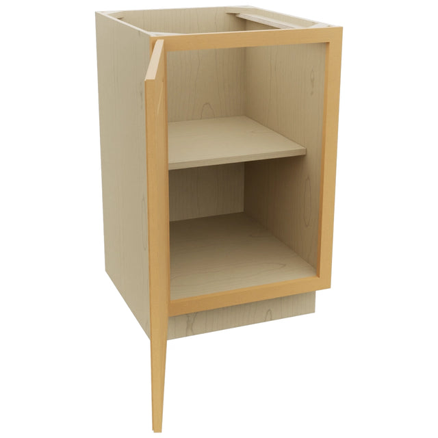 Fabuwood Fusion Timber B21FD Base Full Door Cabinet, Open View