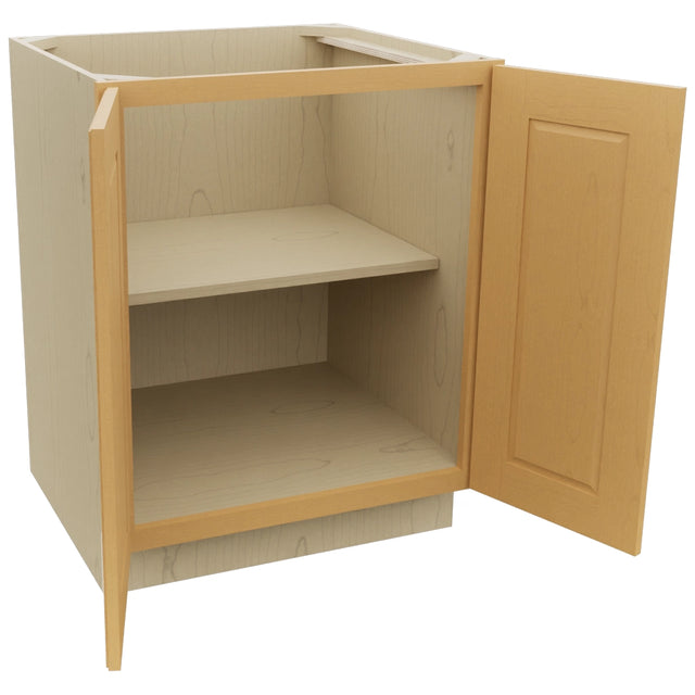 Fabuwood Fusion Timber B27FD Base Full Door Cabinet, Open View