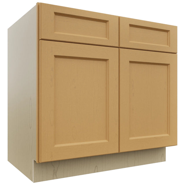 Fabuwood Fusion Timber B36 Base Standard Cabinet, Front View