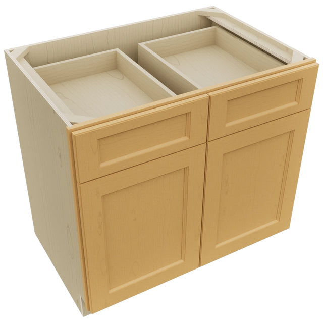 Fabuwood Fusion Timber B36 Base Standard Cabinet, Top View