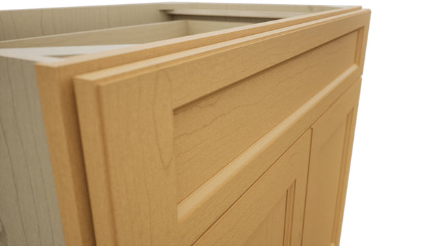 Fabuwood Fusion Timber B36SDF Base Standard Cabinet, Detail View
