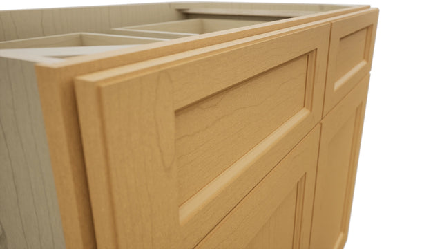 Fabuwood Fusion Timber B39 Base Standard Cabinet, Detail View