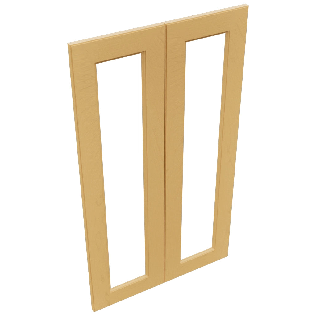 Fabuwood Fusion Timber DS DFG2442 Wall Prepped Door, Top View