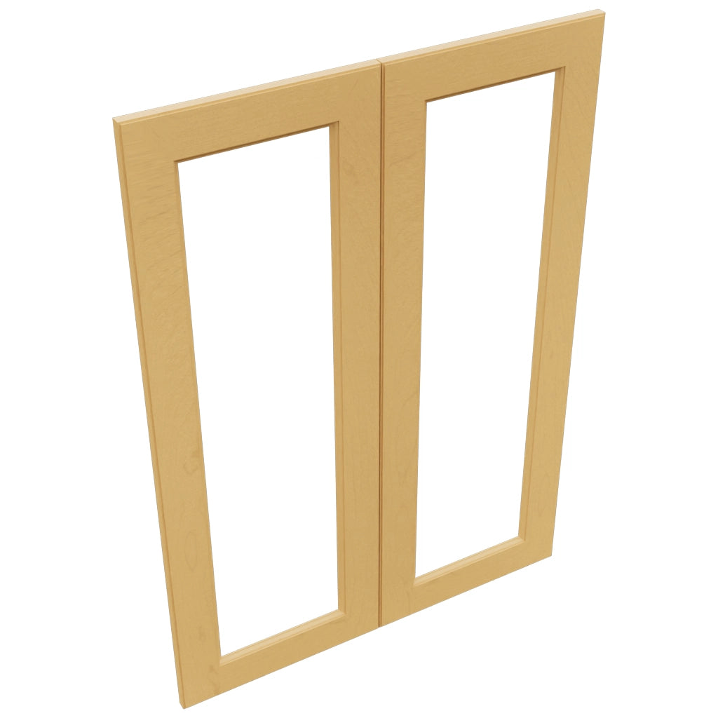 Fabuwood Fusion Timber DS DFG3042 Wall Prepped Door, Top View