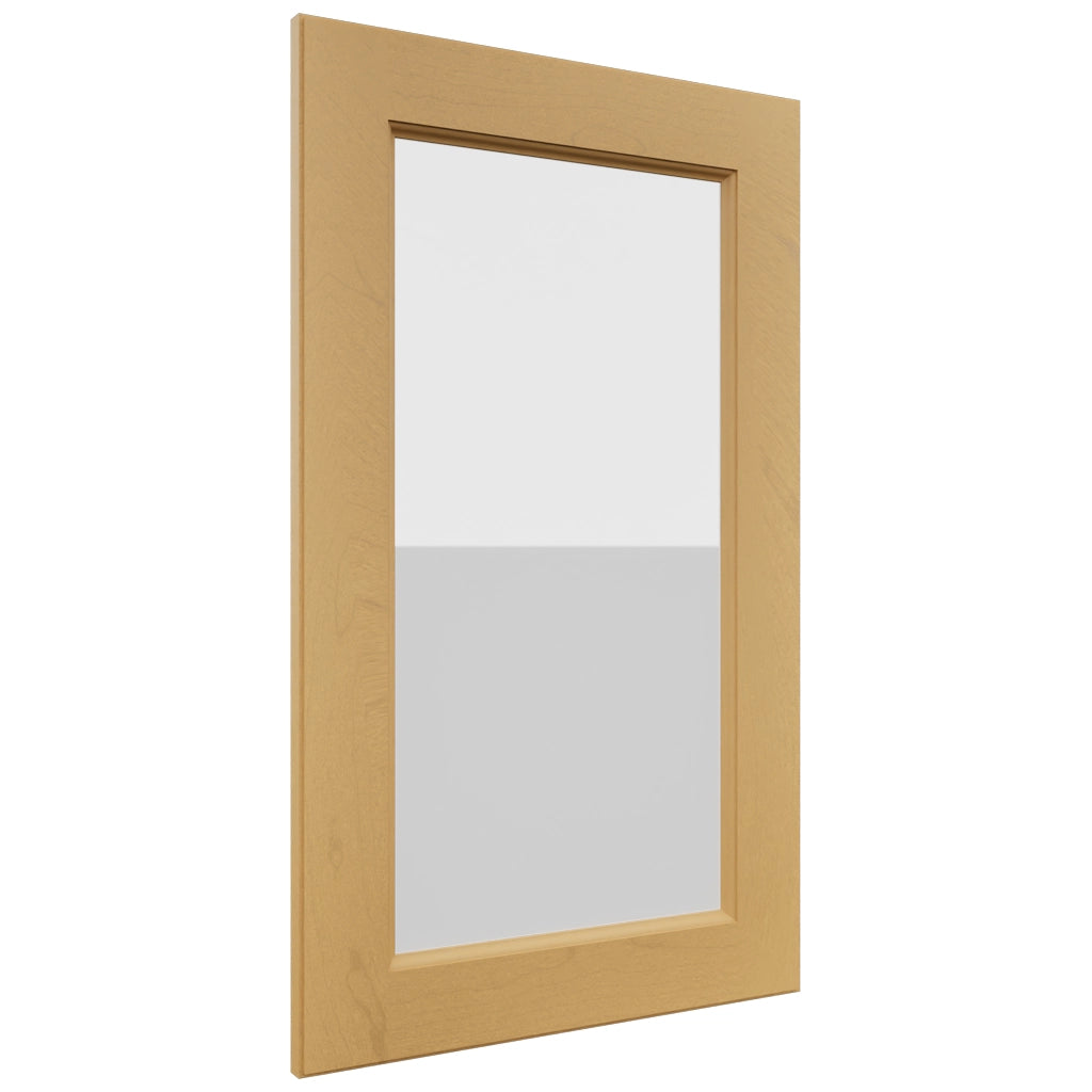 Fabuwood Fusion Timber DS GDW1830 Wall Glass Door, Front View