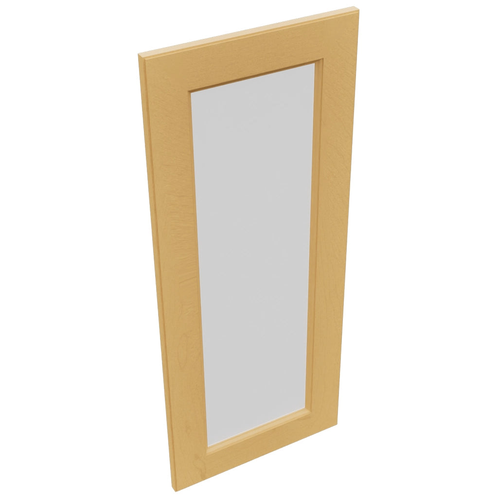 Fabuwood Fusion Timber DS GDWDC2436 Wall Glass Door, Top View