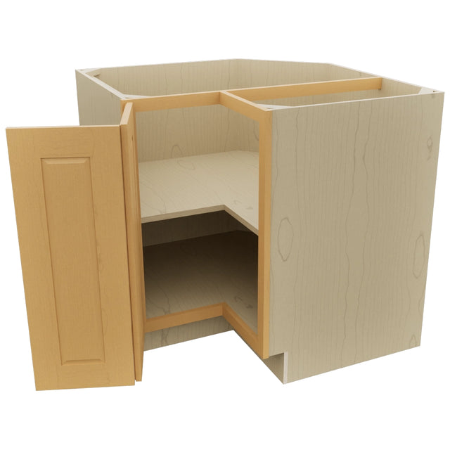 Fabuwood Fusion Timber ERB36 Base Corner Easy Reach Cabinet, Open View