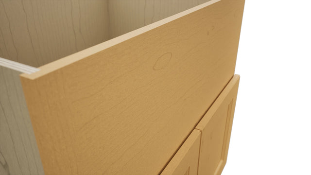 Fabuwood Fusion Timber FS33 Base Farm Sink Cabinet, Detail View