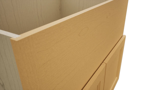 Fabuwood Fusion Timber FS36 Base Farm Sink Cabinet, Detail View