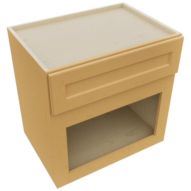 Fabuwood Fusion Timber MC303021 Wall Microwave Cabinet, Top View
