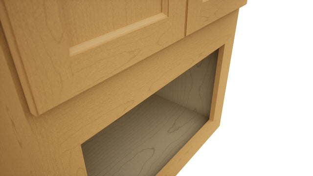 Fabuwood Fusion Timber MC303621 Wall Microwave Cabinet, Detail View