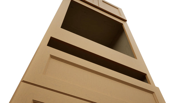 Fabuwood Fusion Timber OC3390C Tall Oven Cabinet Combo, Detail View