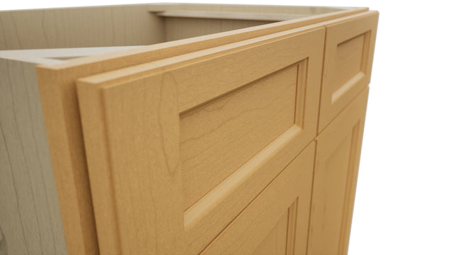 Fabuwood Fusion Timber SB33 Base Sink Cabinet, Detail View
