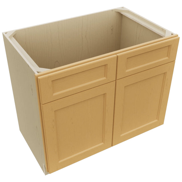 Fabuwood Fusion Timber SB39 Base Sink Cabinet, Top View