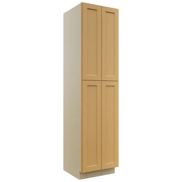 Fabuwood Fusion Timber TP242496 Tall Pantry Cabinet, Front View