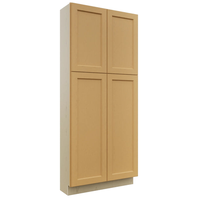 Fabuwood Fusion Timber TP361284 Tall Pantry Cabinet, Front View