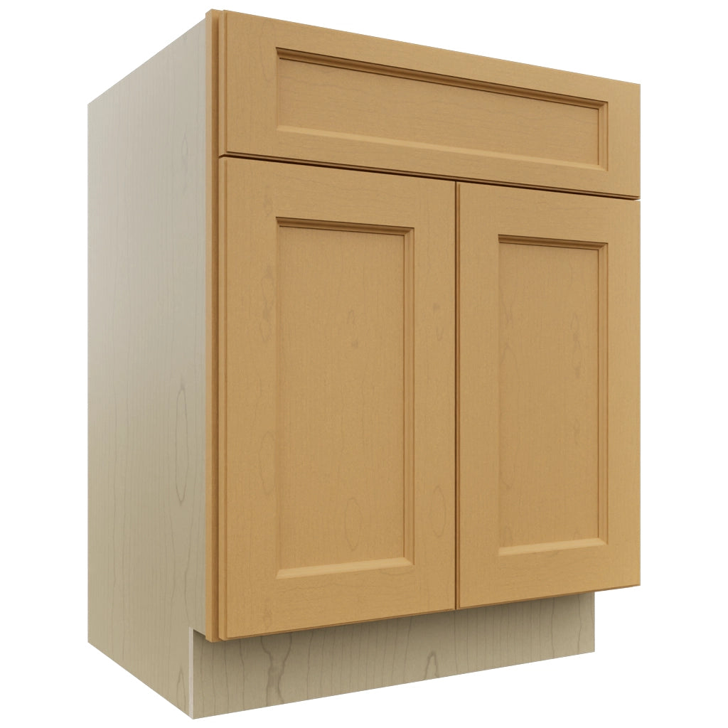 Fabuwood Fusion Timber VB27-34 Vanity Base Standard Cabinet, Front View