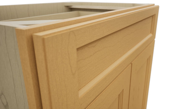 Fabuwood Fusion Timber VB30-34 Vanity Base Standard Cabinet, Detail View