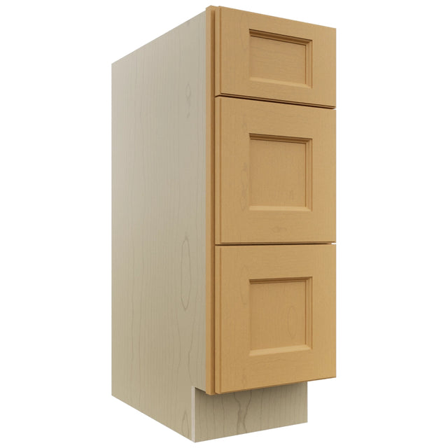 Fabuwood Fusion Timber VDB12-34 Vanity Drawer Cabinet, Front View