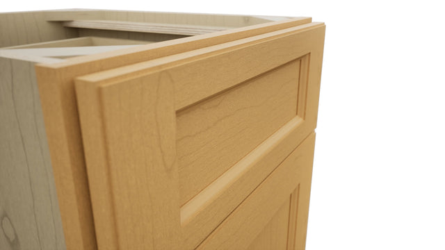 Fabuwood Fusion Timber VDB18-34 Vanity Drawer Cabinet, Detail View