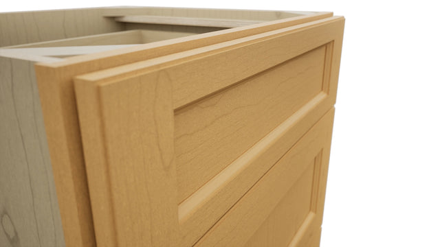 Fabuwood Fusion Timber VDB24-34 Vanity Drawer Cabinet, Detail View