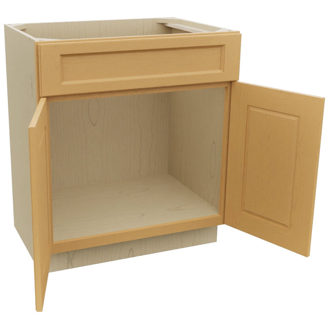 Fabuwood Fusion Timber VSB30-34 Vanity Sink Cabinet, Open View