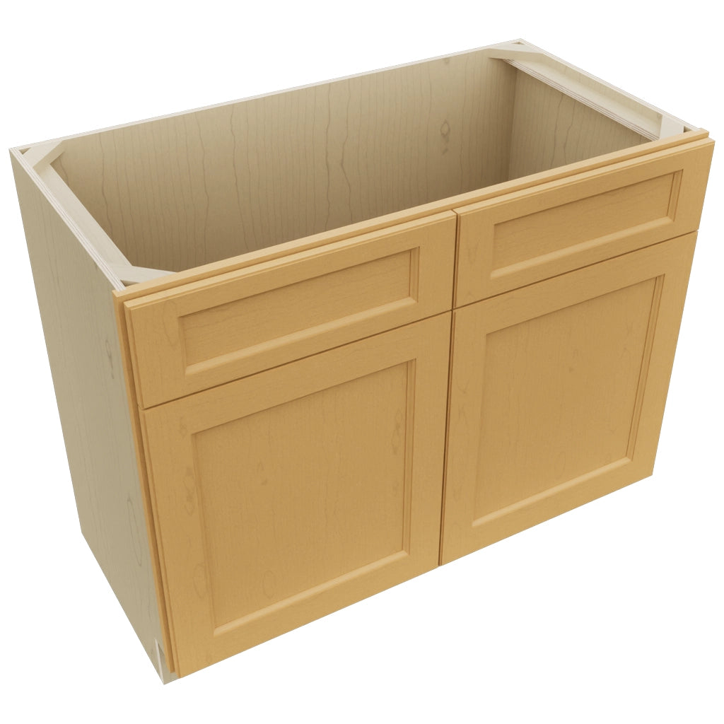 Fabuwood Fusion Timber VSB42-34 Vanity Sink Cabinet, Top View