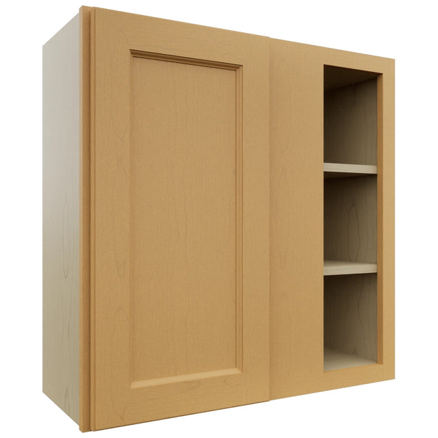Fabuwood Fusion Timber WBC3030 Wall Corner Blind Cabinet, Front View