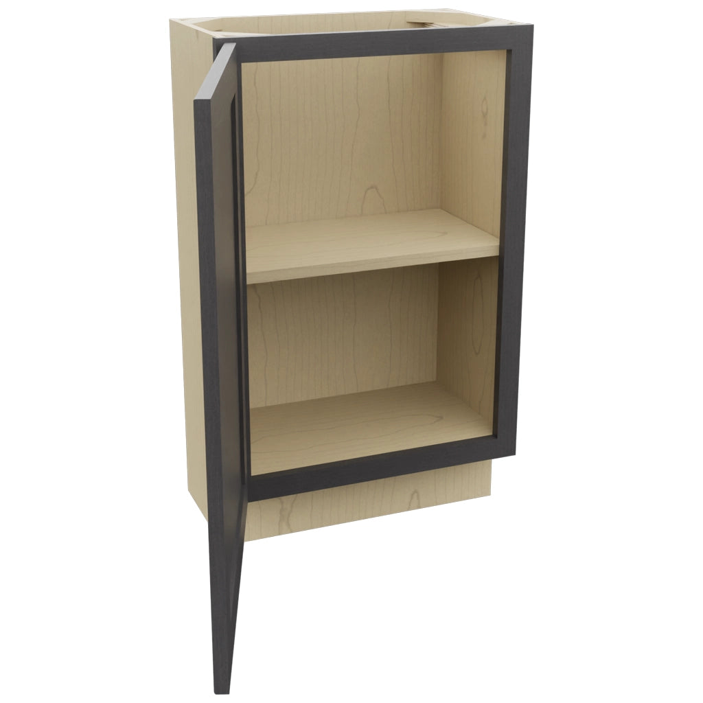 Fabuwood Galaxy Cobblestone B21FD-12D Base Full Door Cabinet, Open View