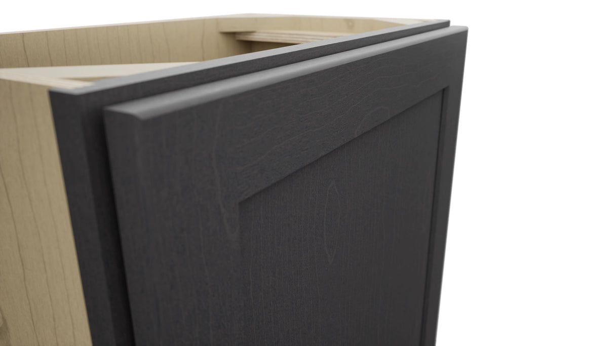 Fabuwood Galaxy Cobblestone B21FD-12D Base Full Door Cabinet, Detail View