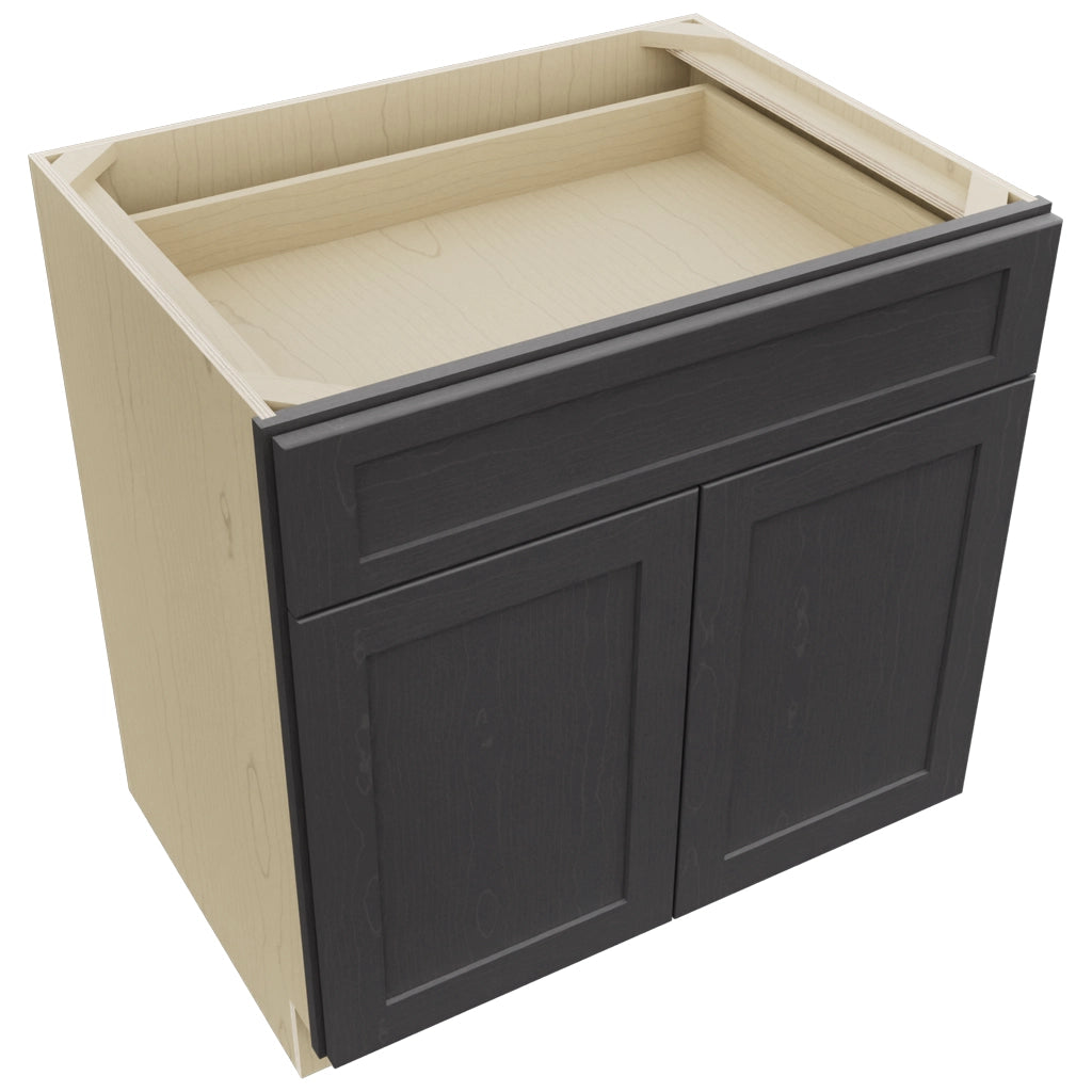 Fabuwood Galaxy Cobblestone B33SDF Base Standard Cabinet, Top View