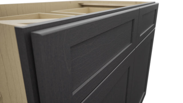 Fabuwood Galaxy Cobblestone B42 Base Standard Cabinet, Detail View