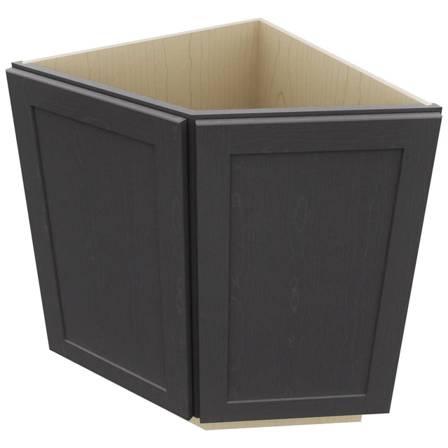Fabuwood Galaxy Cobblestone BRA24 Base Return Angle Cabinet, Top View