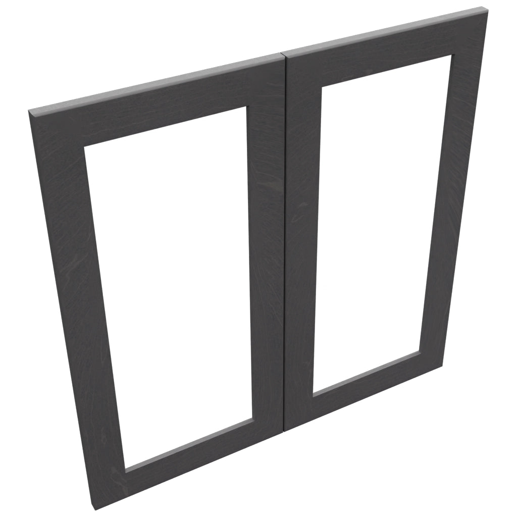 Fabuwood Galaxy Cobblestone DS DFG3030 Wall Prepped Door, Top View