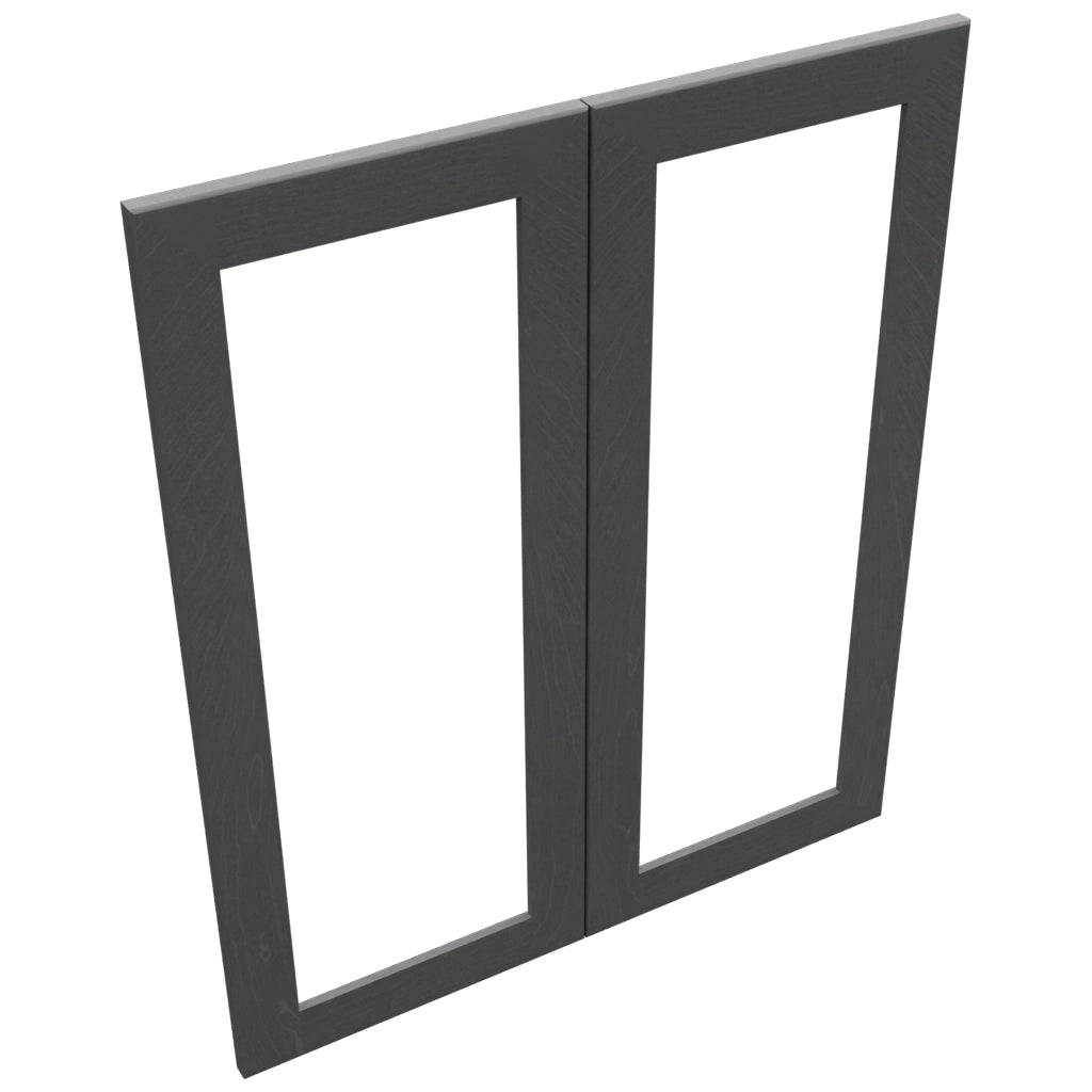 Fabuwood Galaxy Cobblestone DS DFG3036 Wall Prepped Door, Top View