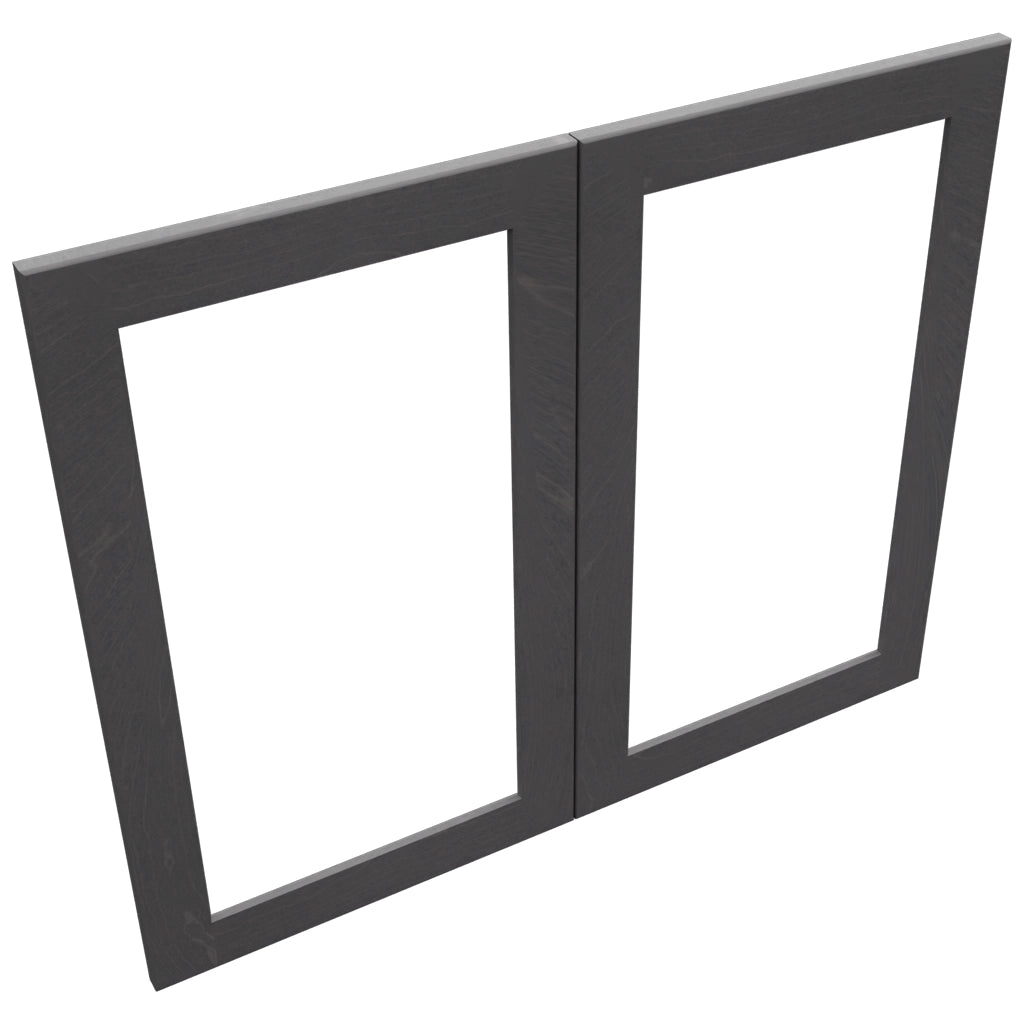 Fabuwood Galaxy Cobblestone DS DFG3630 Wall Prepped Door, Top View