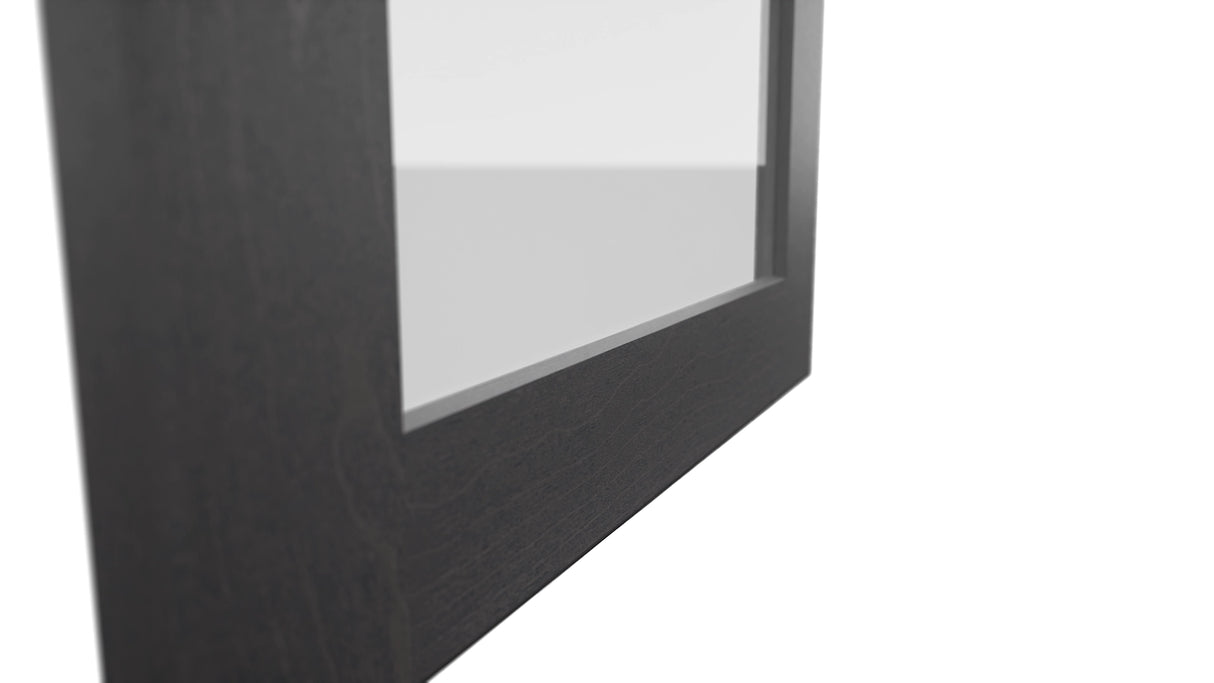 Fabuwood Galaxy Cobblestone DS GDW1836 Wall Glass Door, Detail View