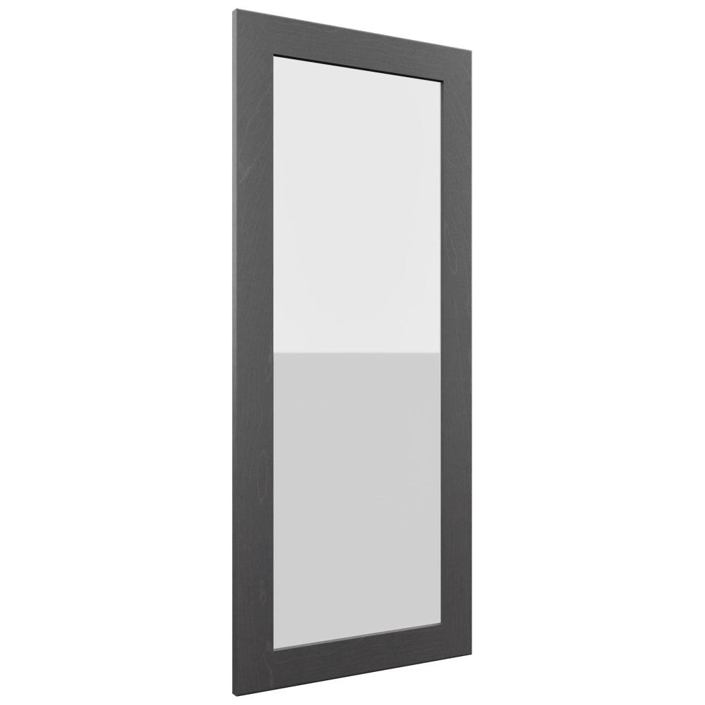 Fabuwood Galaxy Cobblestone DS GDW1842 Wall Glass Door, Front View