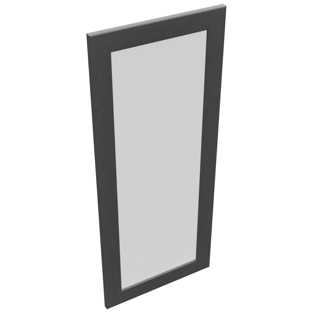 Fabuwood Galaxy Cobblestone DS GDW1842 Wall Glass Door, Top View