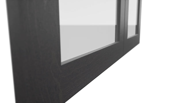 Fabuwood Galaxy Cobblestone DS GDW3636 Wall Glass Door, Detail View