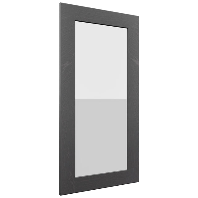 Fabuwood Galaxy Cobblestone DS GDWDC2430 Wall Glass Door, Front View