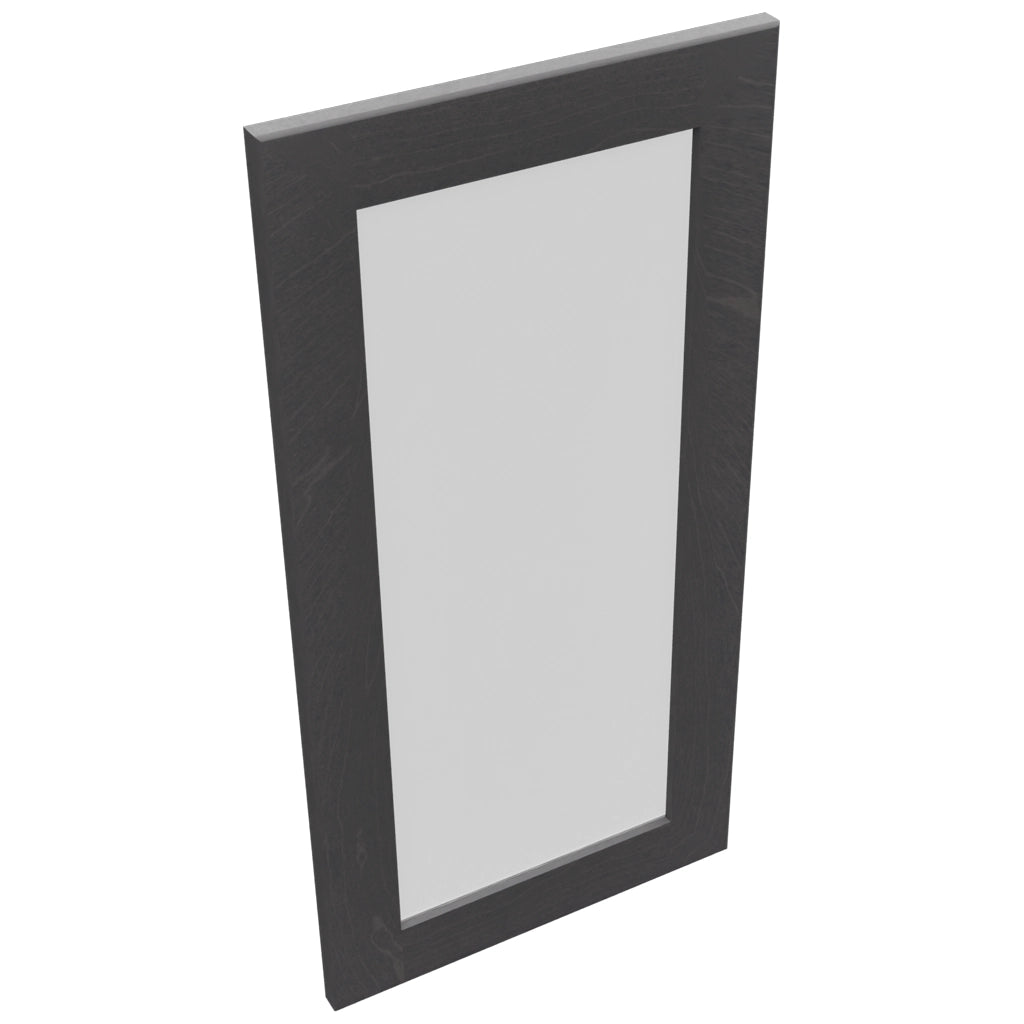 Fabuwood Galaxy Cobblestone DS GDWDC2430 Wall Glass Door, Top View
