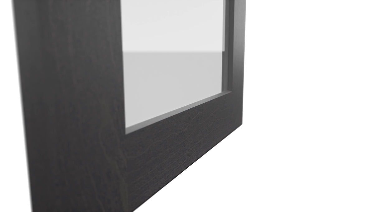 Fabuwood Galaxy Cobblestone DS GDWDC2430 Wall Glass Door, Detail View