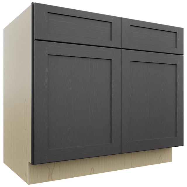 Fabuwood Galaxy Cobblestone SB39 Base Sink Cabinet, Front View