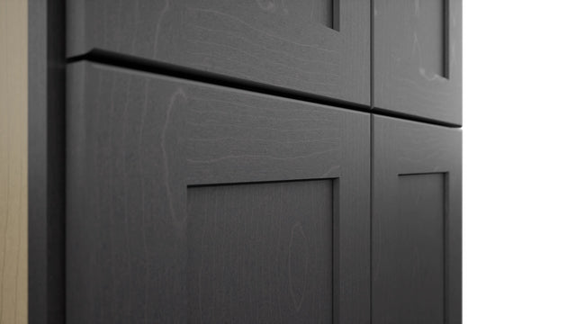 Fabuwood Galaxy Cobblestone TP242484 Tall Pantry Cabinet, Detail View